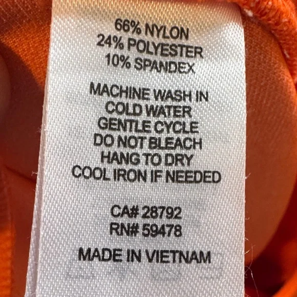 Rachel Zoe Vibrant Orange Straight-Leg Trousers - Picture 5 of 5